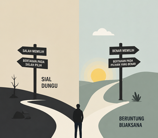 salah memilih, rocky gerung
